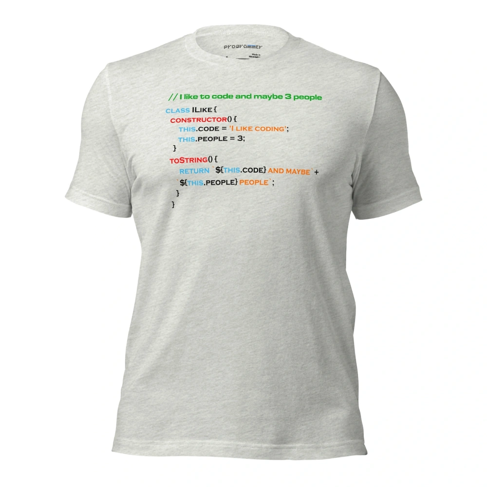 Picture of I Like To Code And Maybe Three People Tee