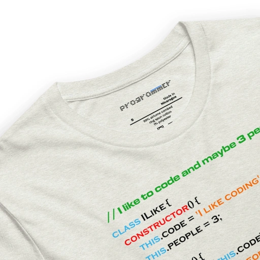 Picture of I Like To Code And Maybe Three People Tee