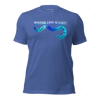 Picture of Writing code Is Easy Shirt