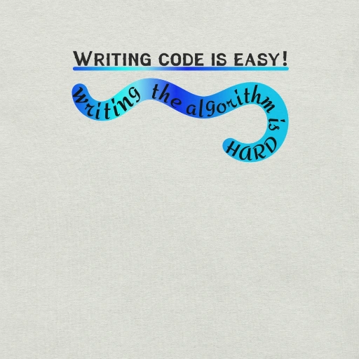 Picture of Writing code Is Easy Shirt