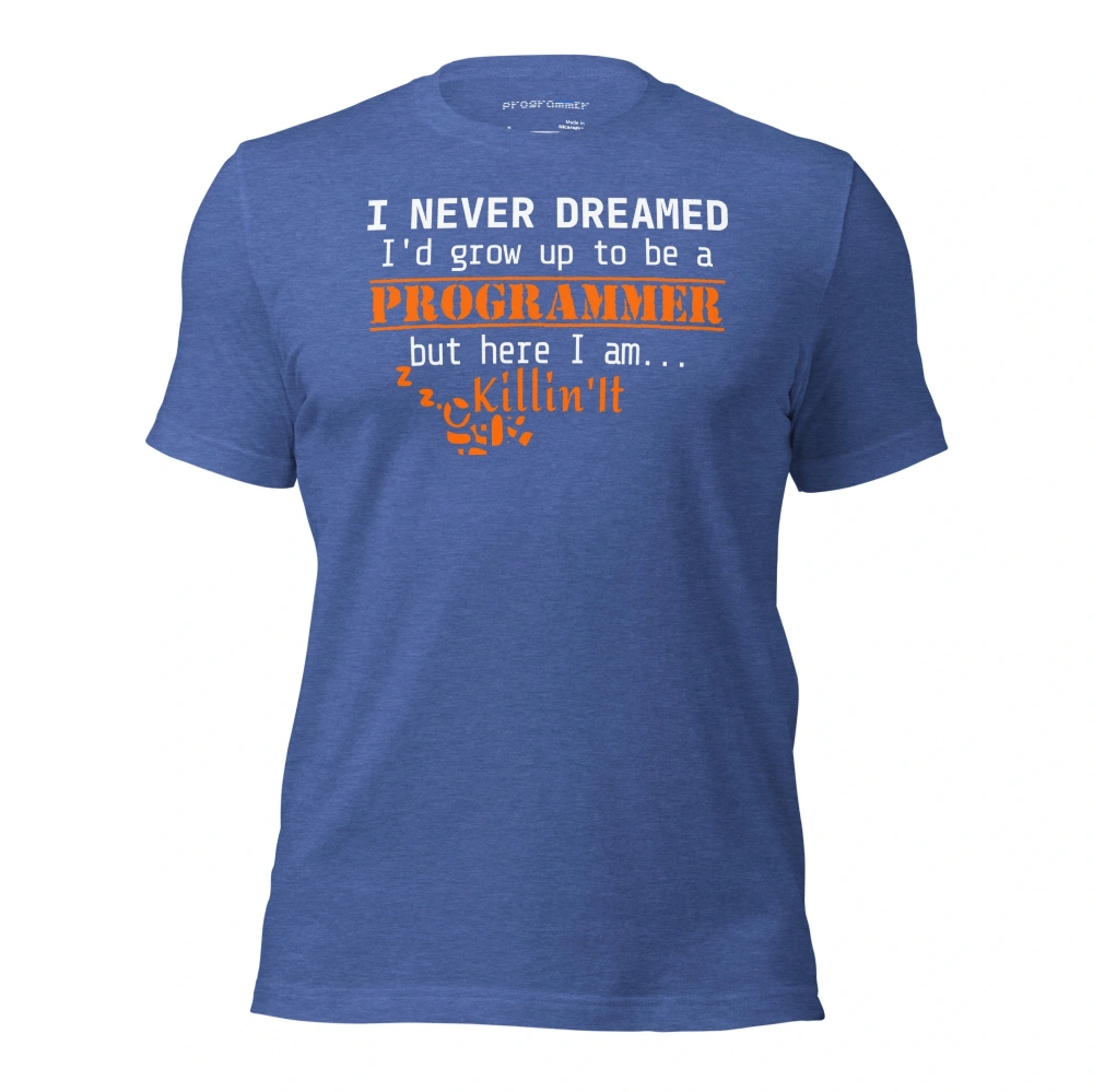 Picture of I Never Dreamed To Be A Programmer Shirt