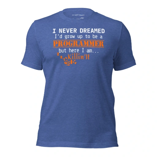 Picture of I Never Dreamed To Be A Programmer Shirt