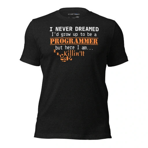 Picture of I Never Dreamed To Be A Programmer Shirt