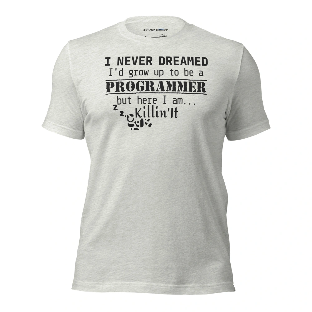 Picture of I Never Dreamed To Be A Programmer Shirt