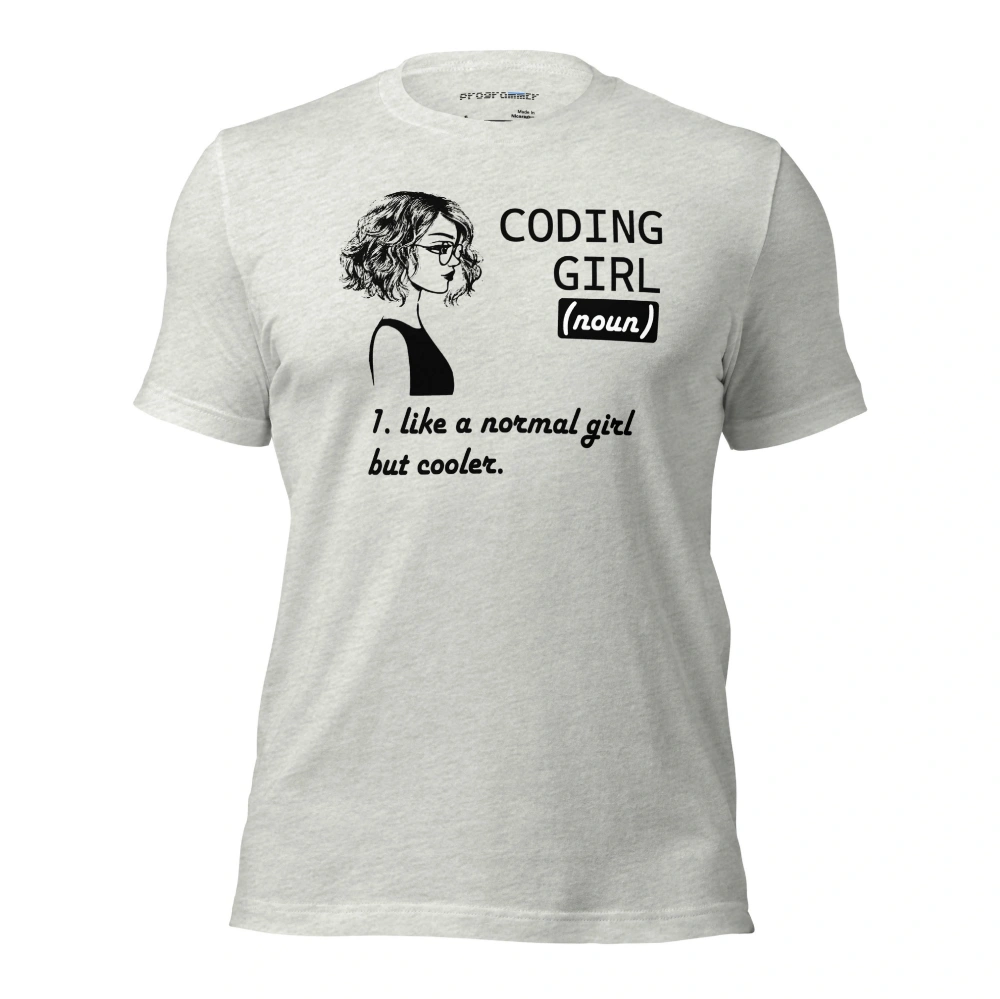 Picture of Cool Coding Girl Shirt