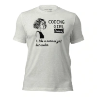 Picture of Cool Coding Girl Shirt