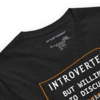 Picture of Introverted But Willing To Discuss Programming Shirt