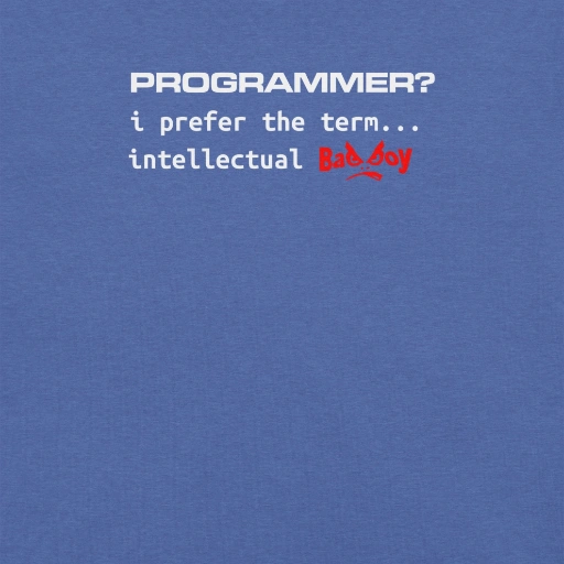 Picture of I Prefer Intellectual Bad-Boy Shirt