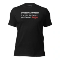 Picture of I Prefer Intellectual Bad-Boy Shirt