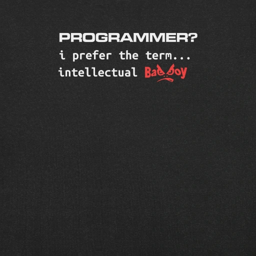Picture of I Prefer Intellectual Bad-Boy Shirt