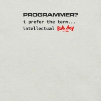 Picture of I Prefer Intellectual Bad-Boy Shirt