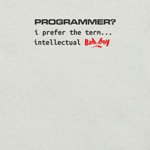 Picture of I Prefer Intellectual Bad-Boy Shirt