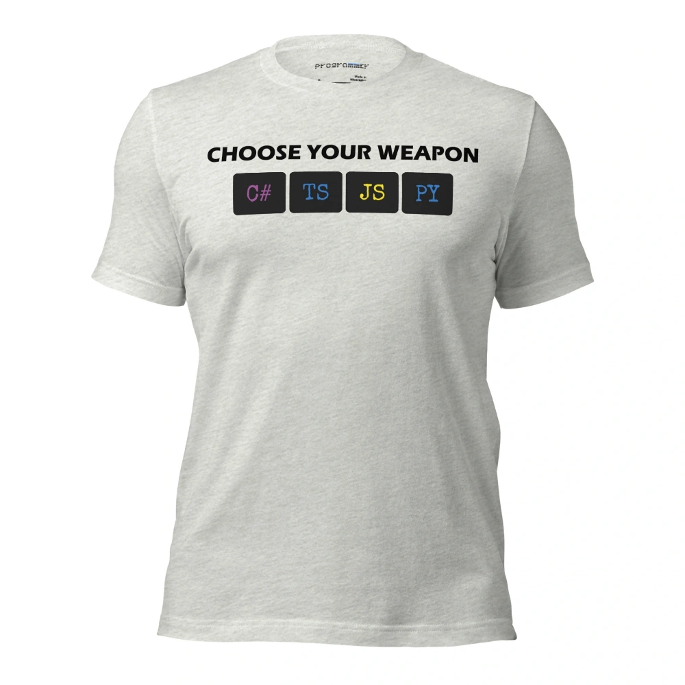 Picture of Choose Your Weapon Shirt