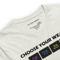 Picture of Choose Your Weapon Shirt