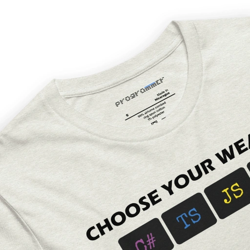 Picture of Choose Your Weapon Shirt