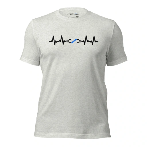 Picture of Code Heartbeat Shirt