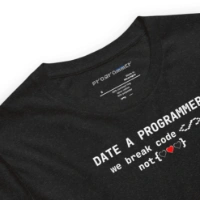 Picture of Date A Programmer Shirt