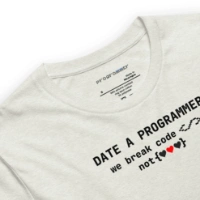 Picture of Date A Programmer Shirt