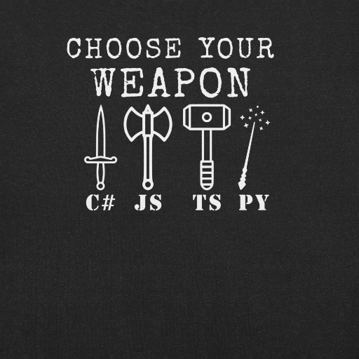 Picture of Choose Your Weapon Shirt