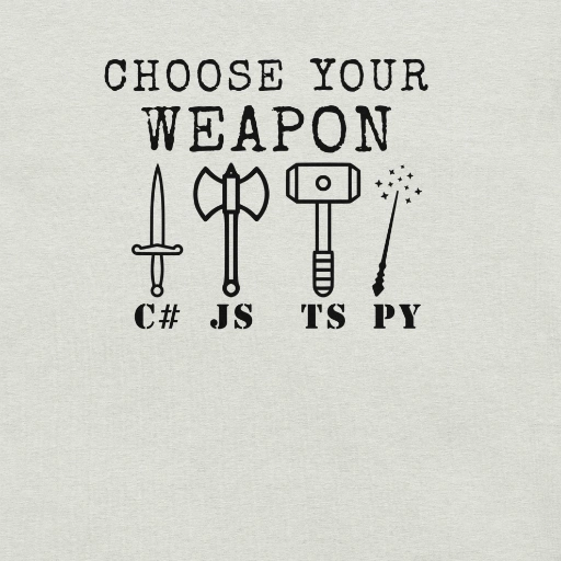 Picture of Choose Your Weapon Shirt