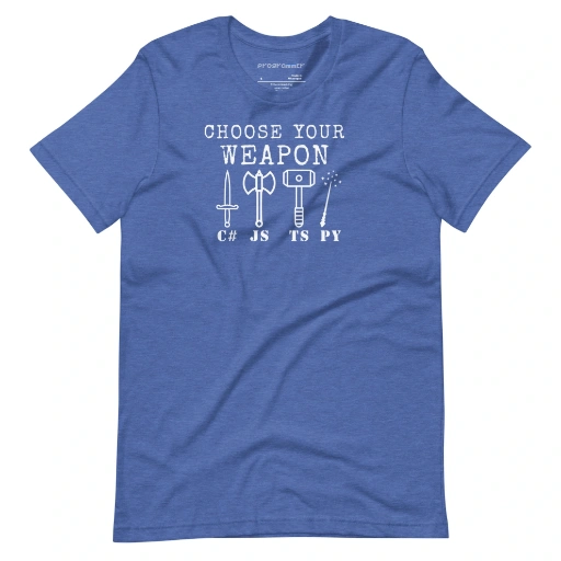 Picture of Choose Your Weapon Shirt
