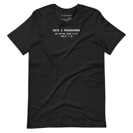 Picture of Date A Programmer Shirt