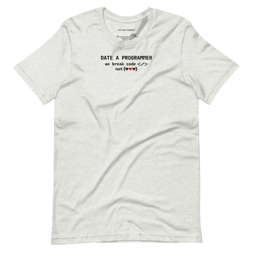 Picture of Date A Programmer Shirt