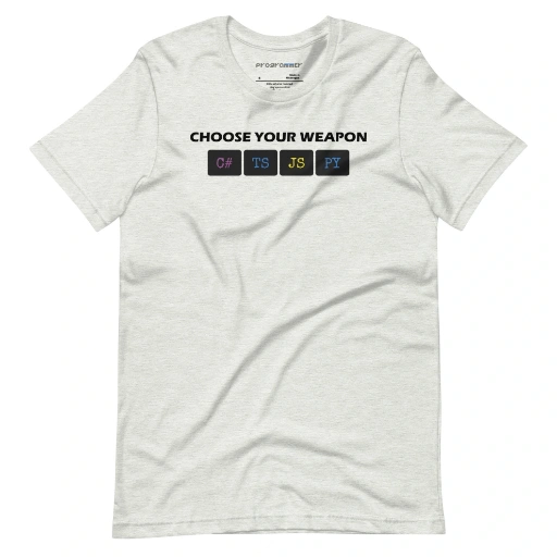 Picture of Choose Your Weapon Shirt