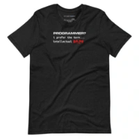 Picture of I Prefer Intellectual Bad-Boy Shirt