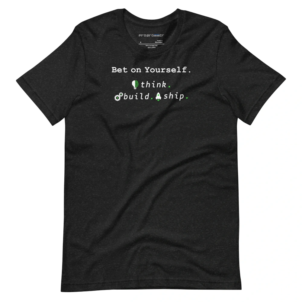 Picture of Bet On Yourself Shirt