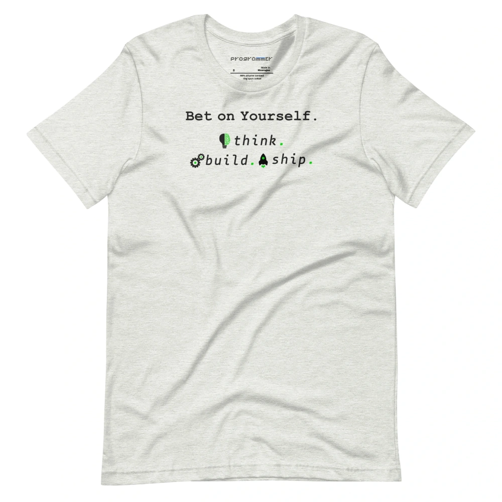 Picture of Bet On Yourself Shirt