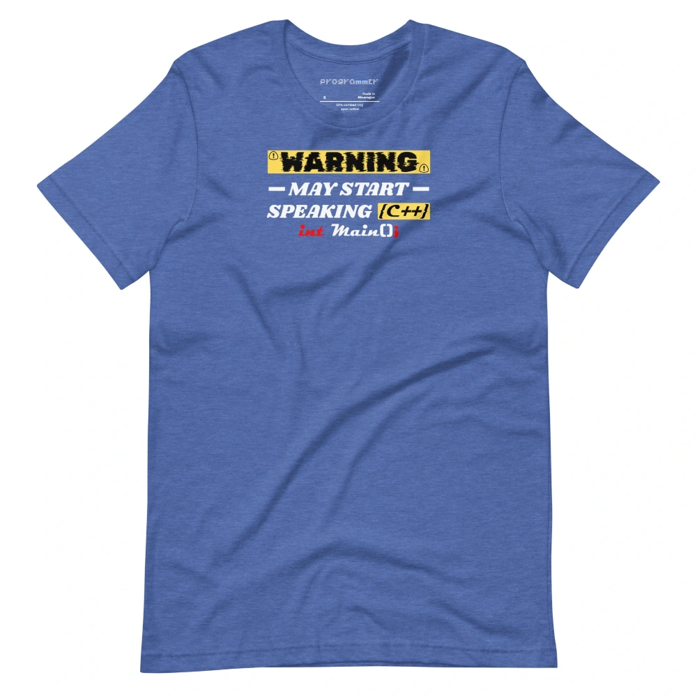 Picture of May start speaking C++ Shirt