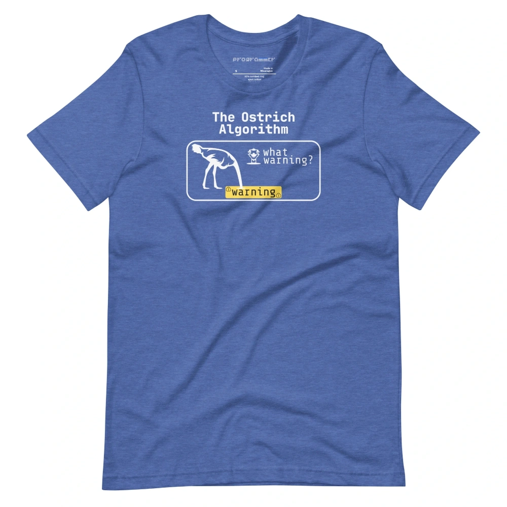 Picture of The Ostrich Algorithm Shirt