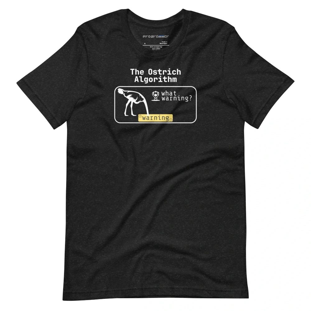 Picture of The Ostrich Algorithm Shirt
