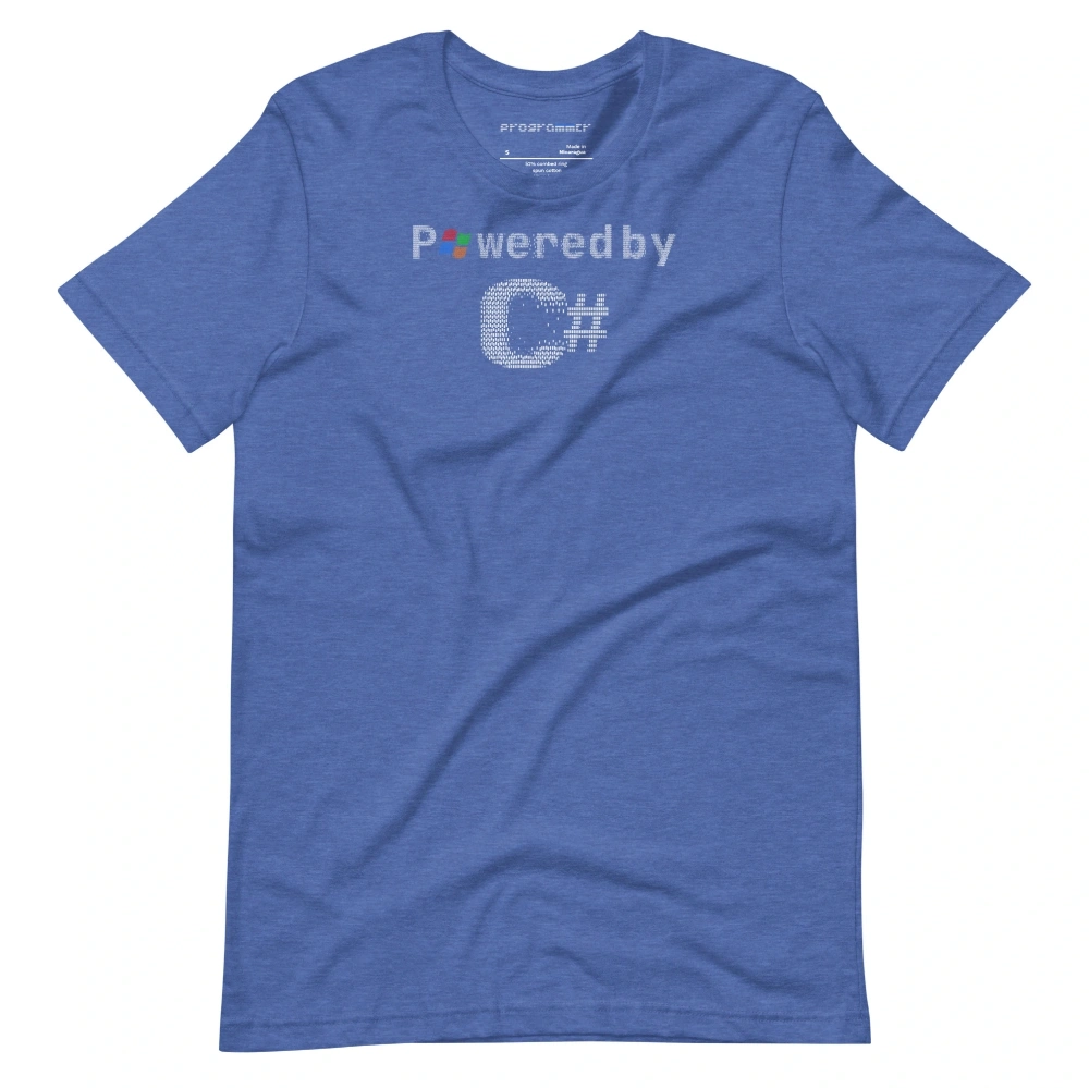 Picture of Powered By C-Sharp Shirt