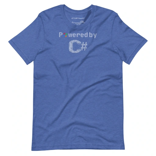 Picture of Powered By C-Sharp Shirt