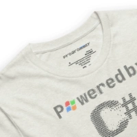 Picture of Powered By C-Sharp Shirt