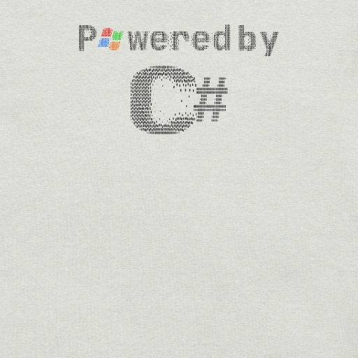 Picture of Powered By C-Sharp Shirt