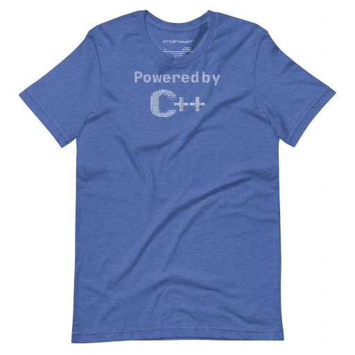 Picture of Powered By C++ Shirt
