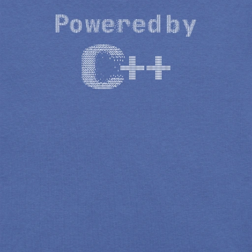 Picture of Powered By C++ Shirt