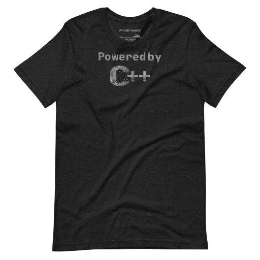 Picture of Powered By C++ Shirt
