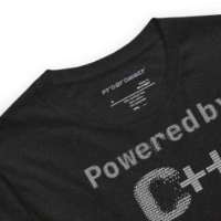 Picture of Powered By C++ Shirt