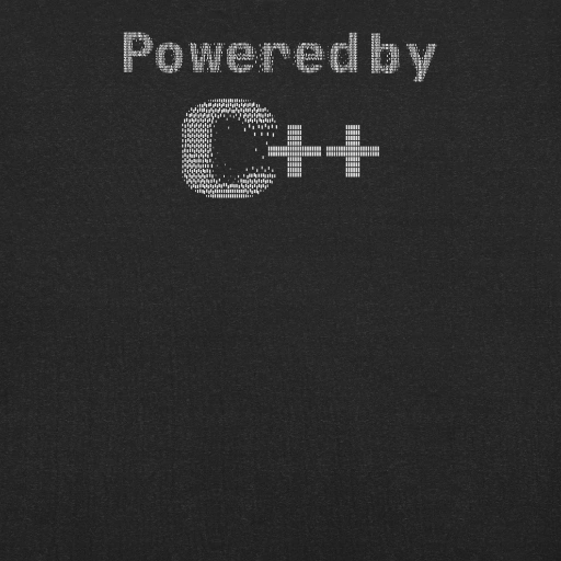 Picture of Powered By C++ Shirt