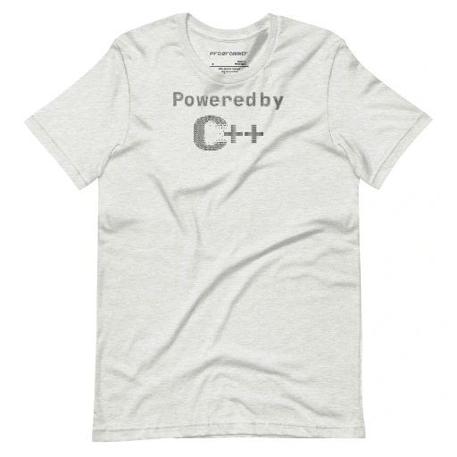 Picture of Powered By C++ Shirt