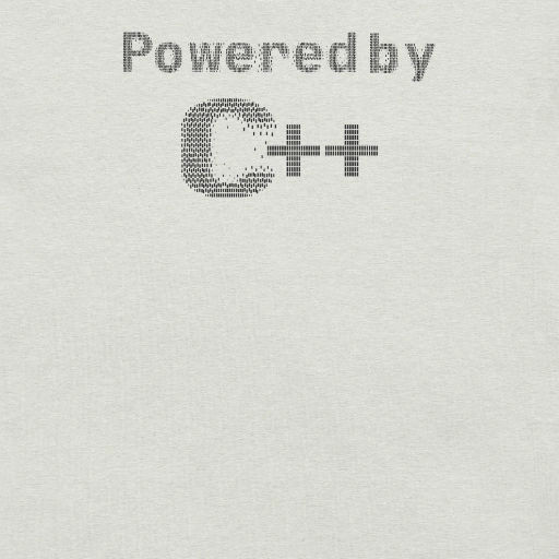 Picture of Powered By C++ Shirt