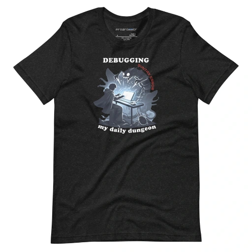 Picture of Debugging My Daily Dungeon Shirt
