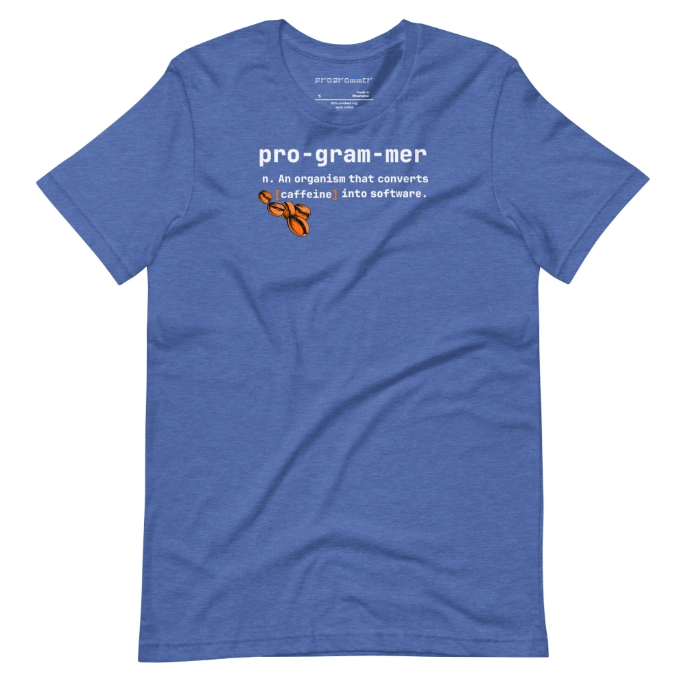 Picture of CONVERT CAFFEINE INTO SOFTWARE SHIRT
