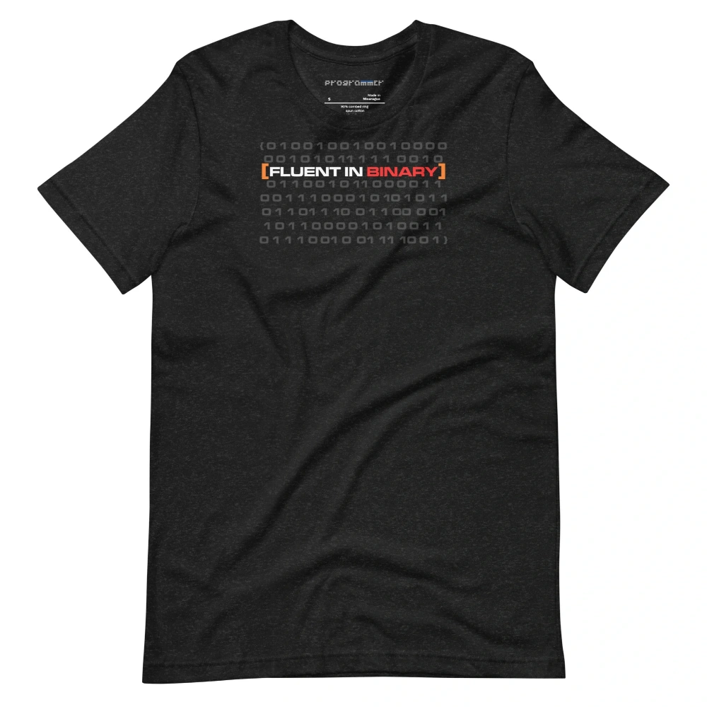 Picture of Fluent In Binary Shirt