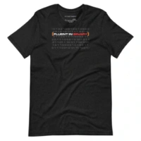 Picture of Fluent In Binary Shirt