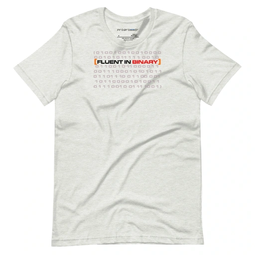 Picture of Fluent In Binary Shirt